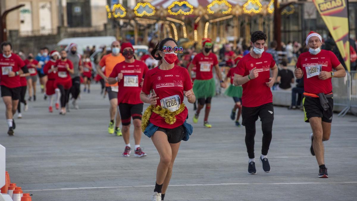 La San Silvestre regresa a las calles de A Coruña para cerrar el 2021