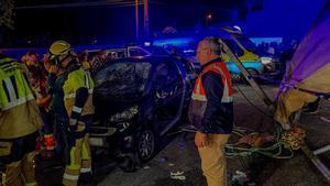 Un coche arrolla a varias personas durante un concierto en la localidad pontevedresa de Vilanova