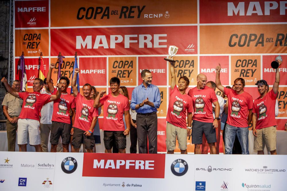 Entrega de trofeos de la Copa del Rey Mapfre