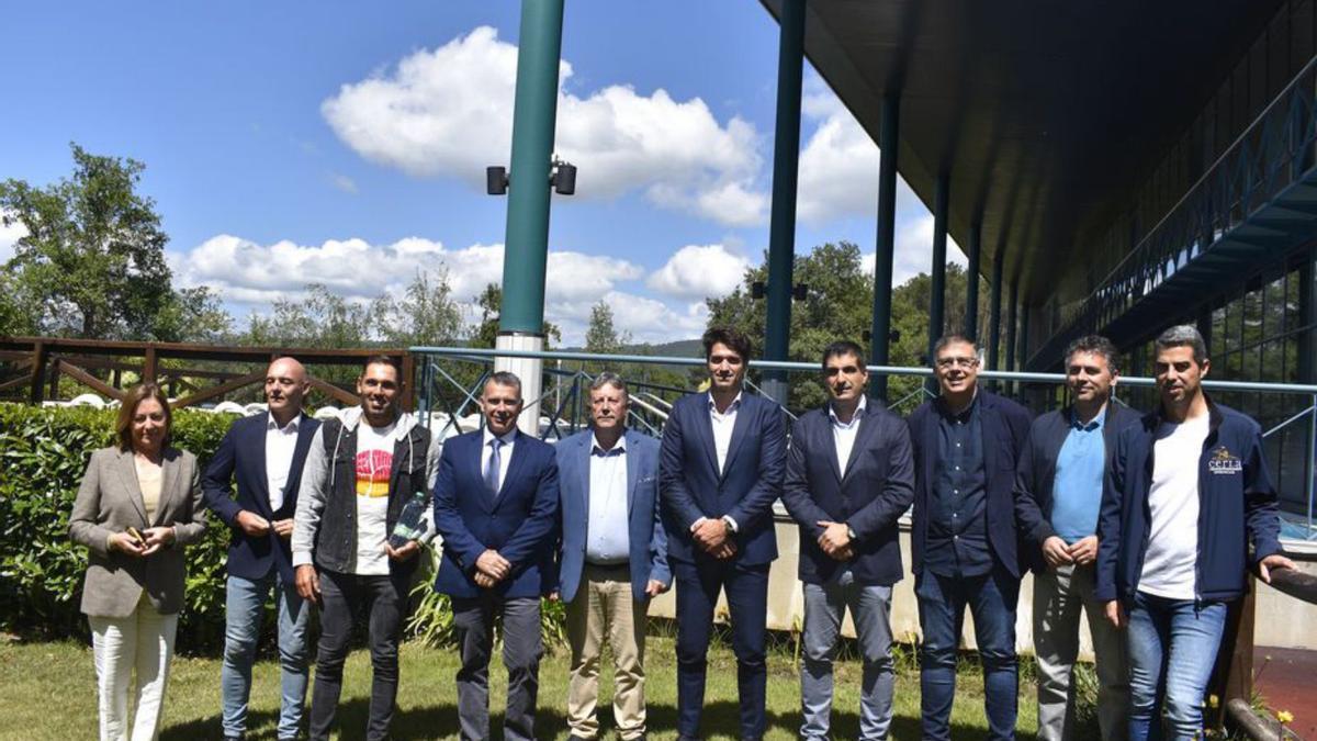 Presentación en el Balneario de Laias, que será meta. |  // FDV