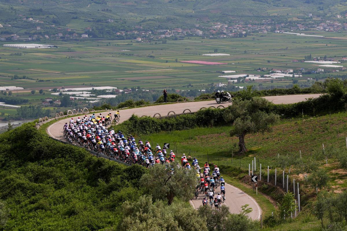 La etapa 1 del Giro de Italia, en imágenes.