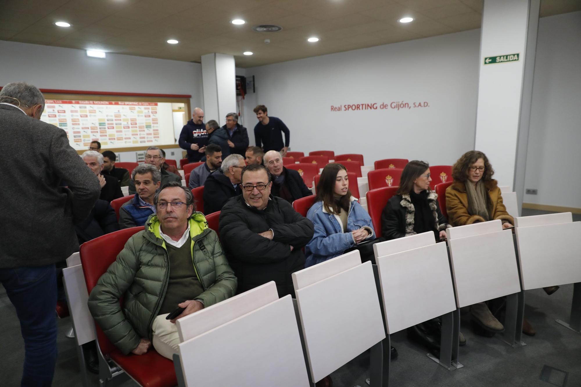 El homenaje del Sporting a Prendes, en imágenes