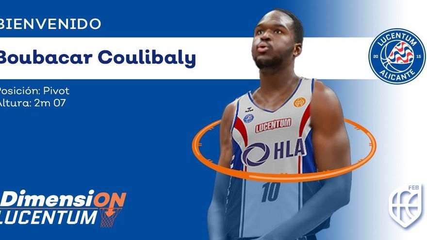 Boubacar Coulibaly refuerza el juego interior del Lucentum