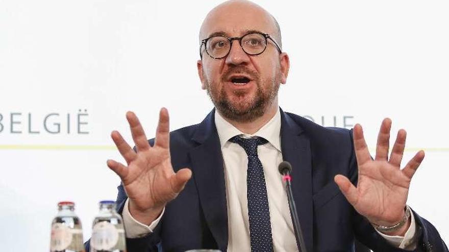 Charles Michel, primer ministro belga. // Efe