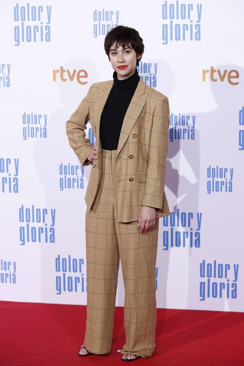 Greta Fernández en el estreno de 'Dolor y Gloria'