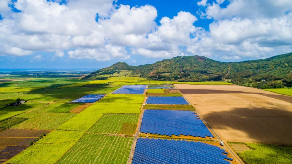 Plantas fotovoltaicas instaladas y operadas por la empresa francesa Qair en la isla Mauricio.