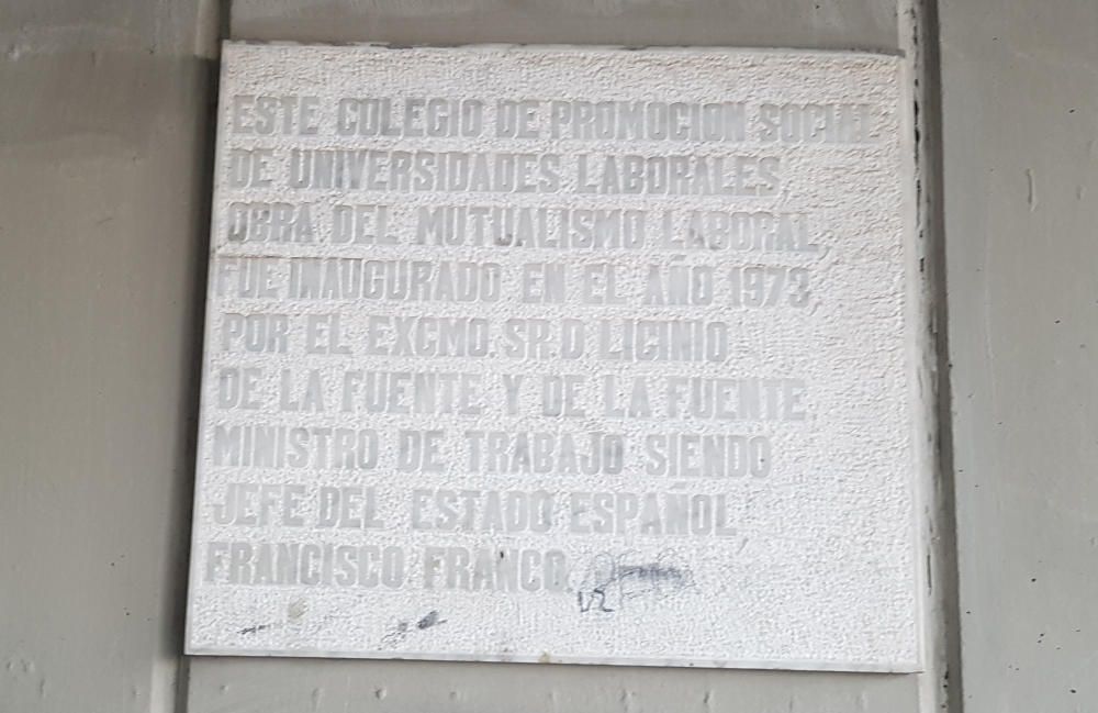 Las 'otras' placas franquistas de La Laguna