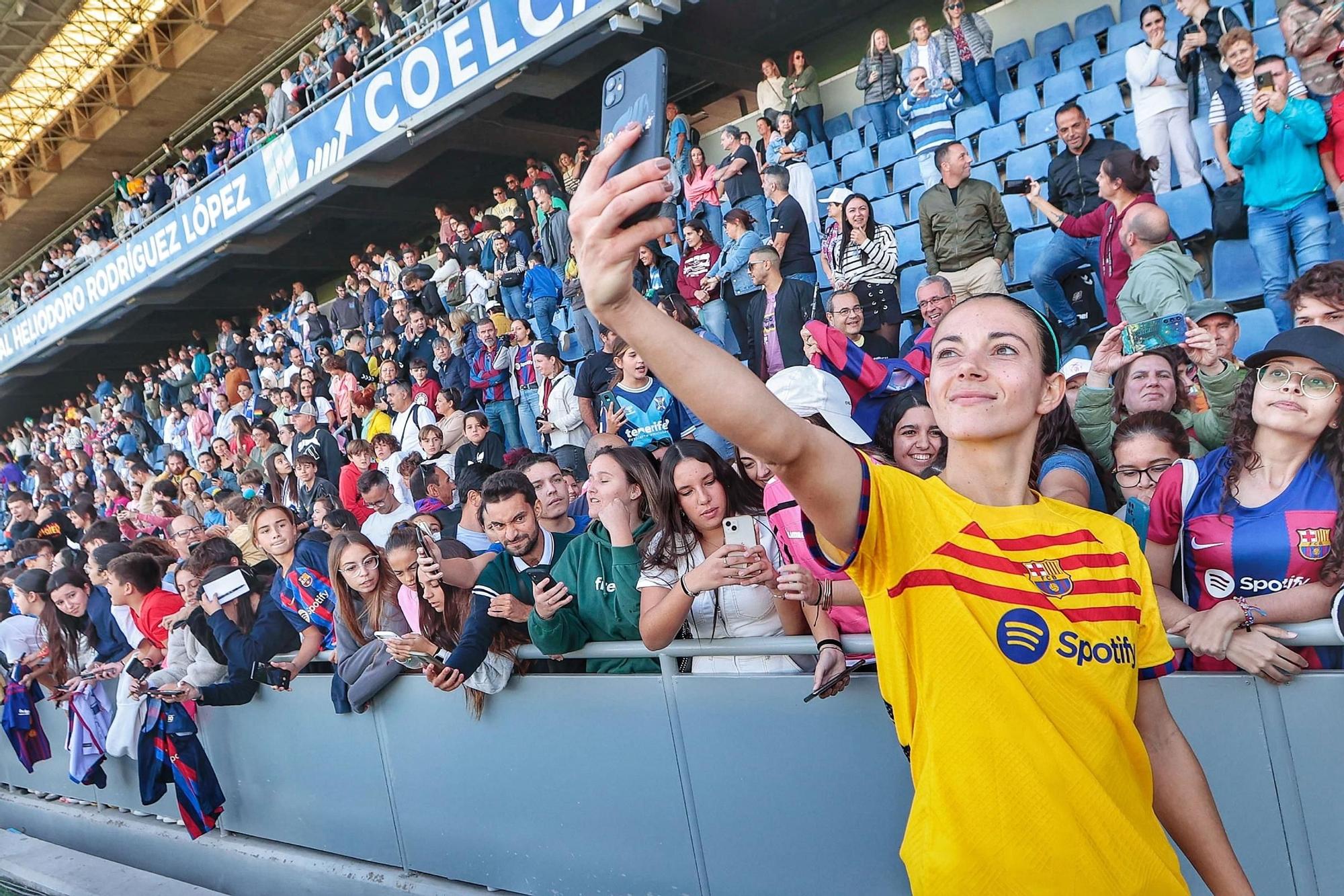 Revive el UD Costa Adeje Tenerife - FC Barcelona en imágenes
