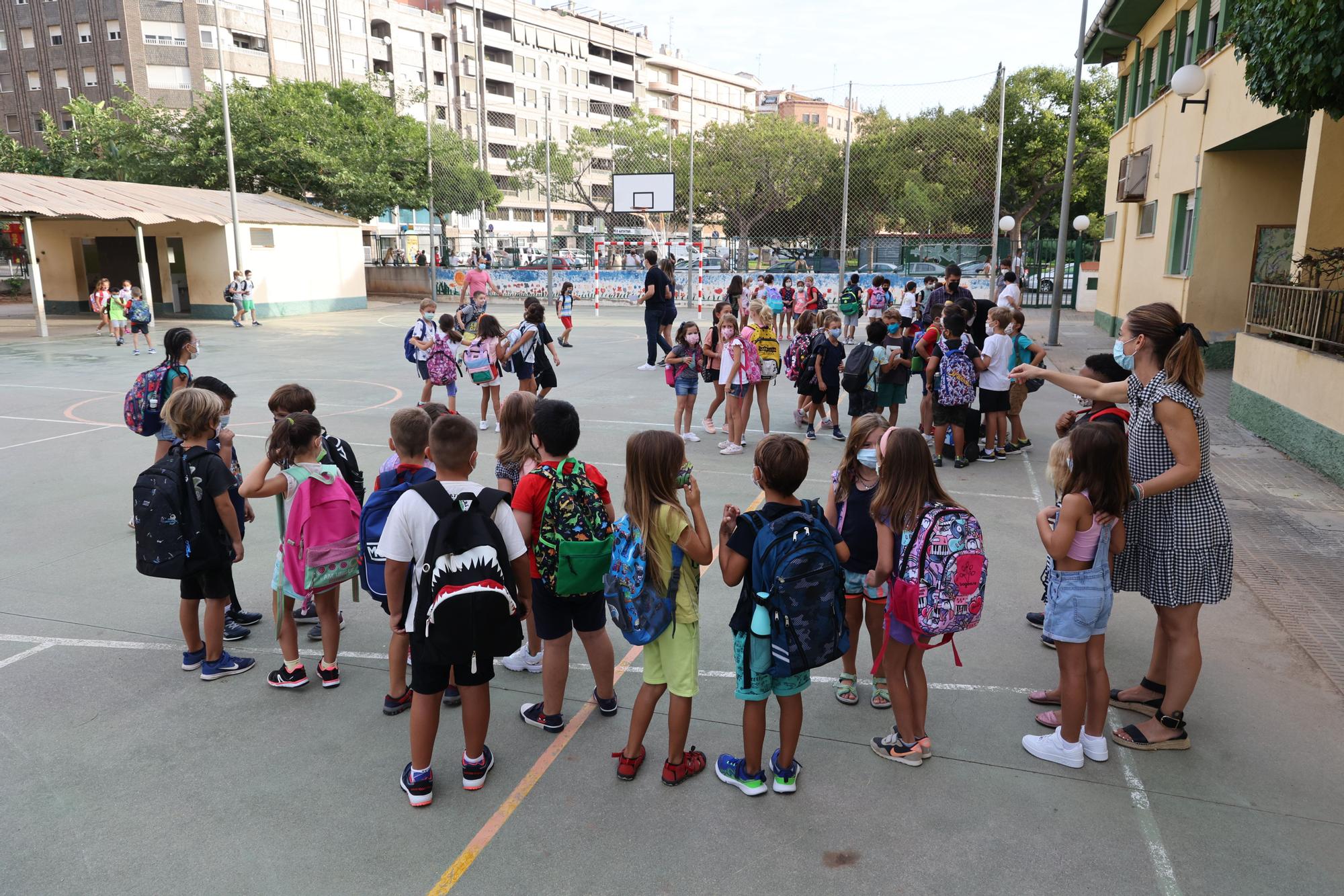 Las mejores imágenes de la vuelta al cole en Castellón