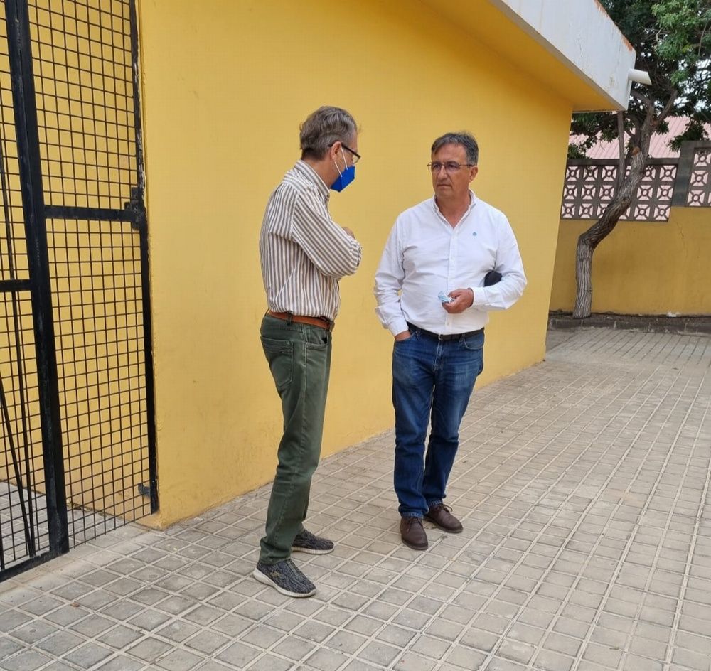 Educación culmina las obras de mejora del CEIP Doctor Gregorio Chil y Naranjo, en Las Huesas