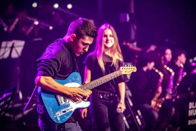 Les imatges del concert de 10 anys Black Music Big Band a La Mirona