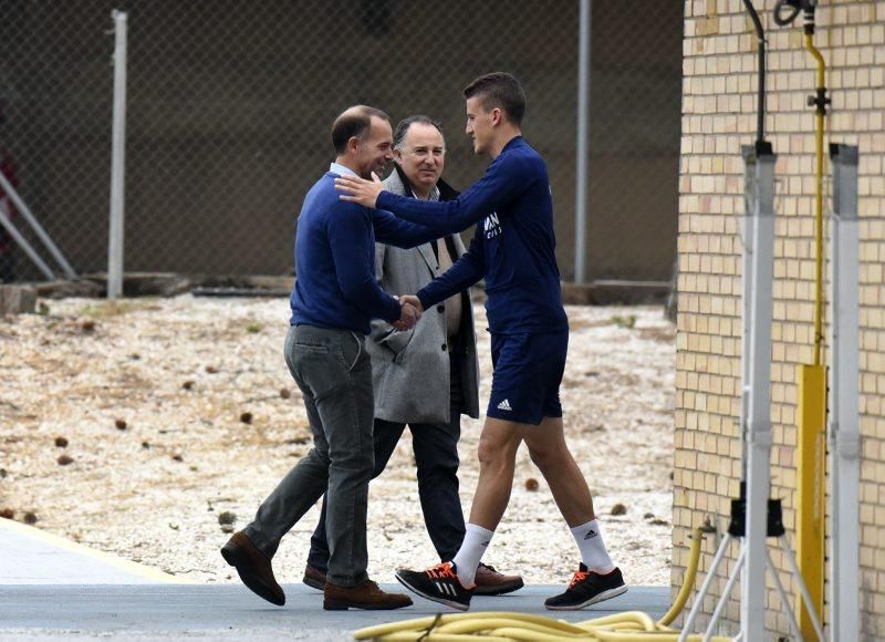 El Zaragoza se entrena