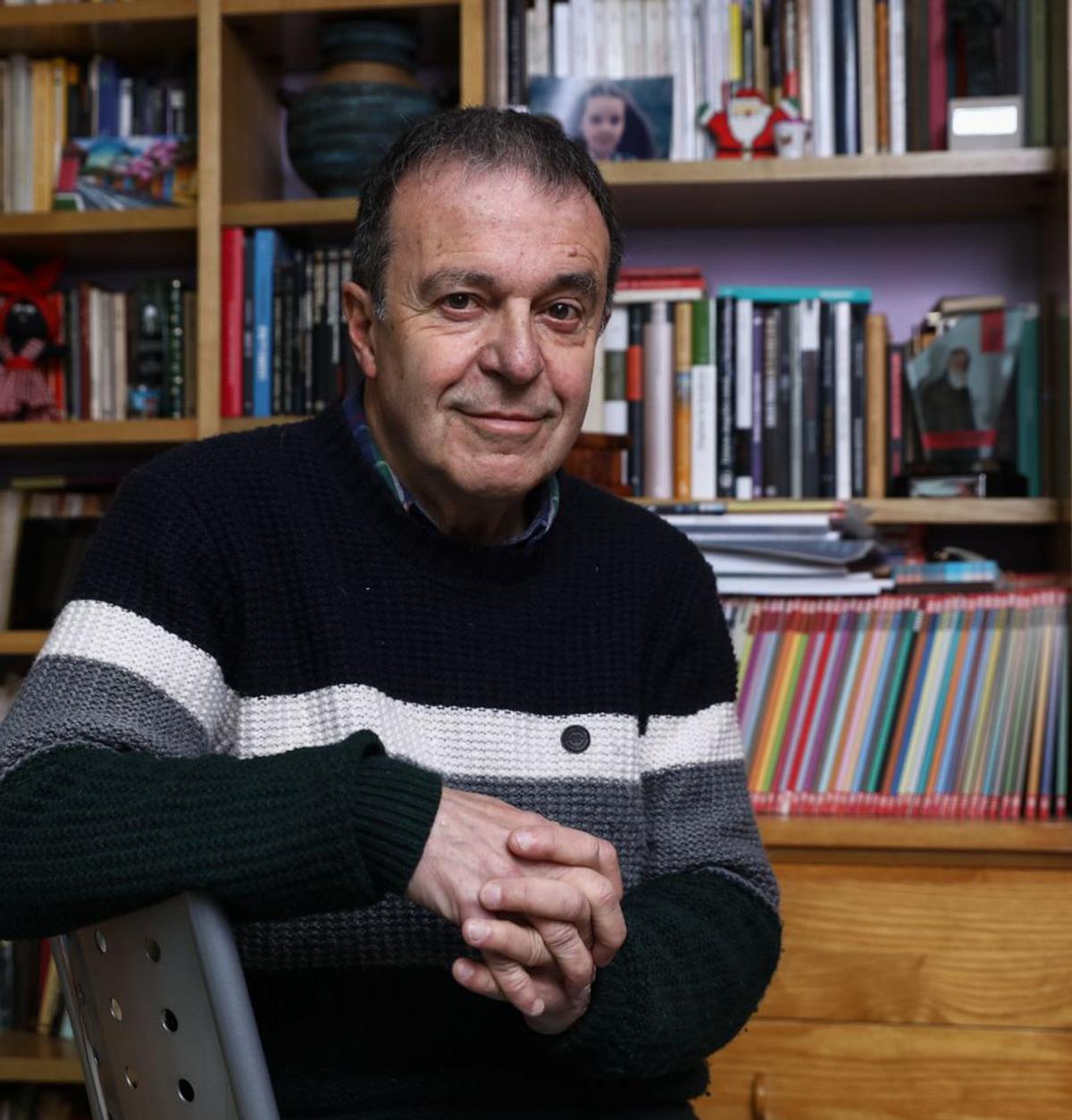 El poeta y escritor Javier García Cellino. | Juan Plaza