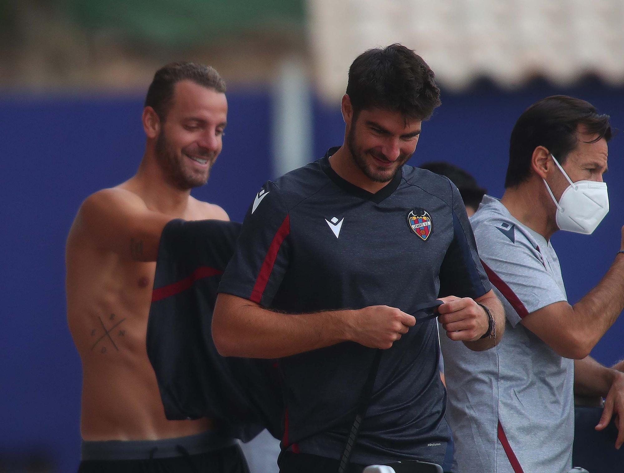 Así ha sido el entrenamiento del Levante UD de hoy