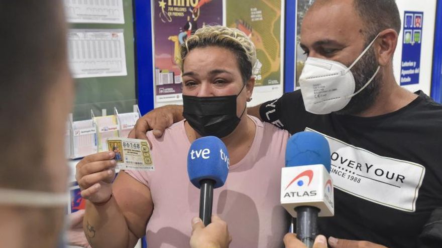 El Gordo de la Lotería de Navidad cae en Las Palmas de Gran Canaria