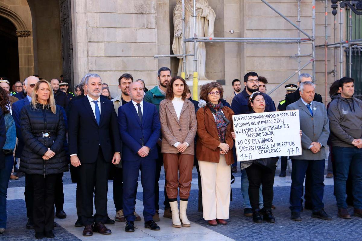 Acto en memoria de las víctimas de los atentados del 11-M en Madrid