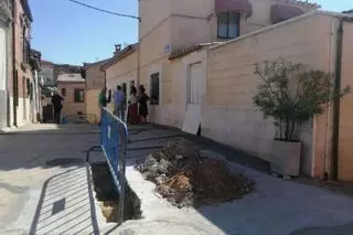 Desalojadas dos viviendas en esta calle de Toro