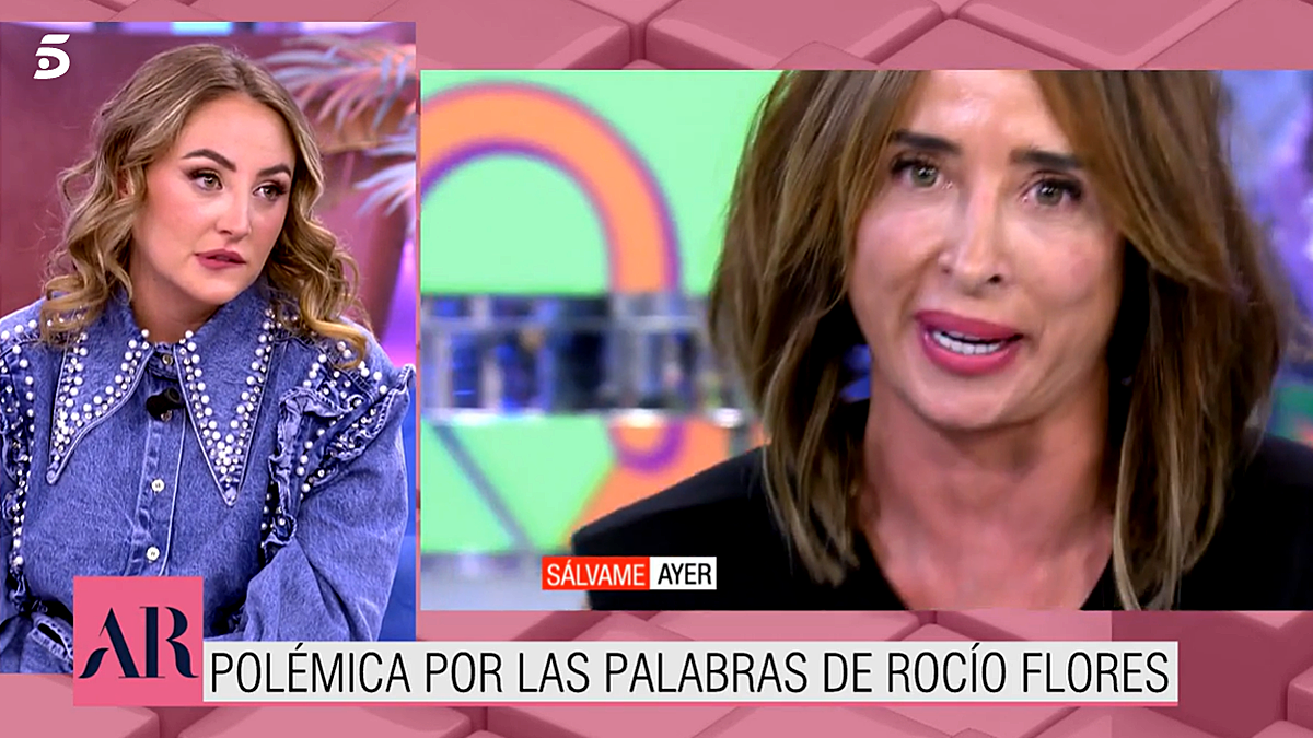 Rocío Flores critica ‘Sálvame’ i ataca María Patiño: «No té cap credibilitat, està denunciada»