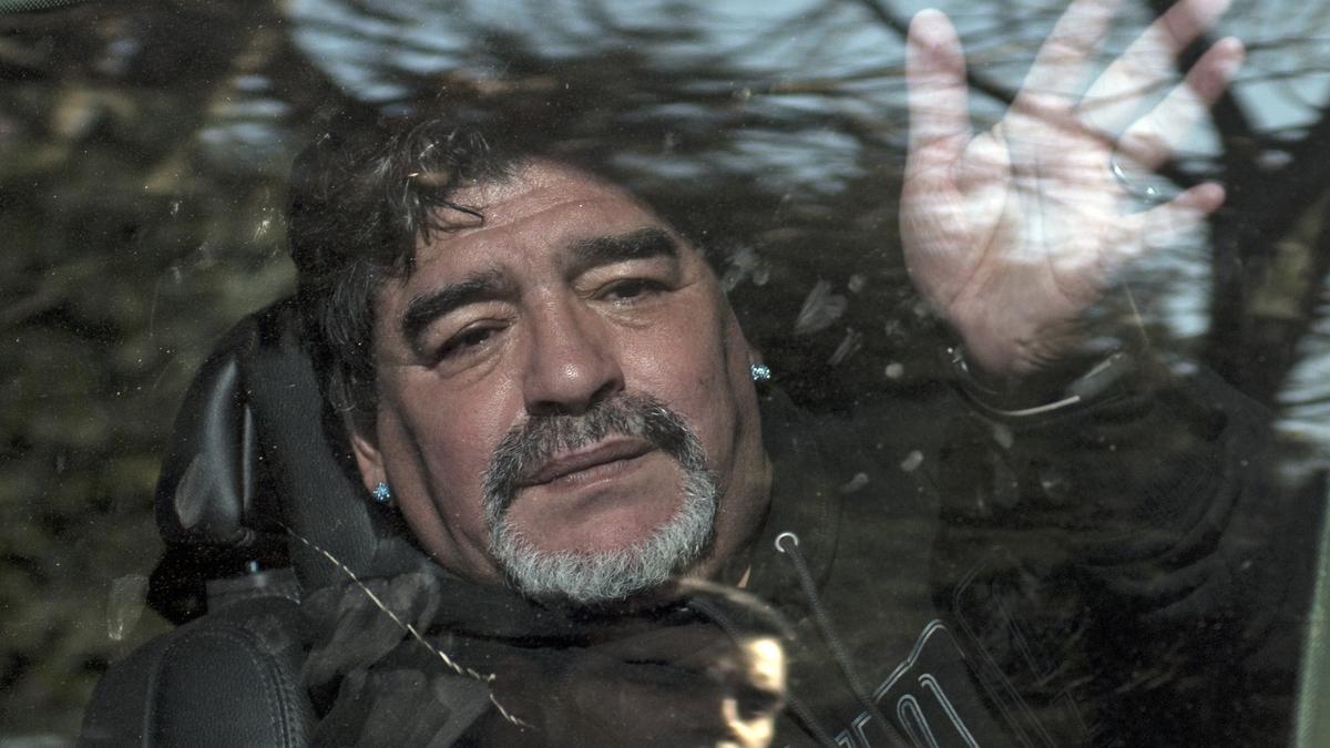 Maradona, en el tramo final de su vida.