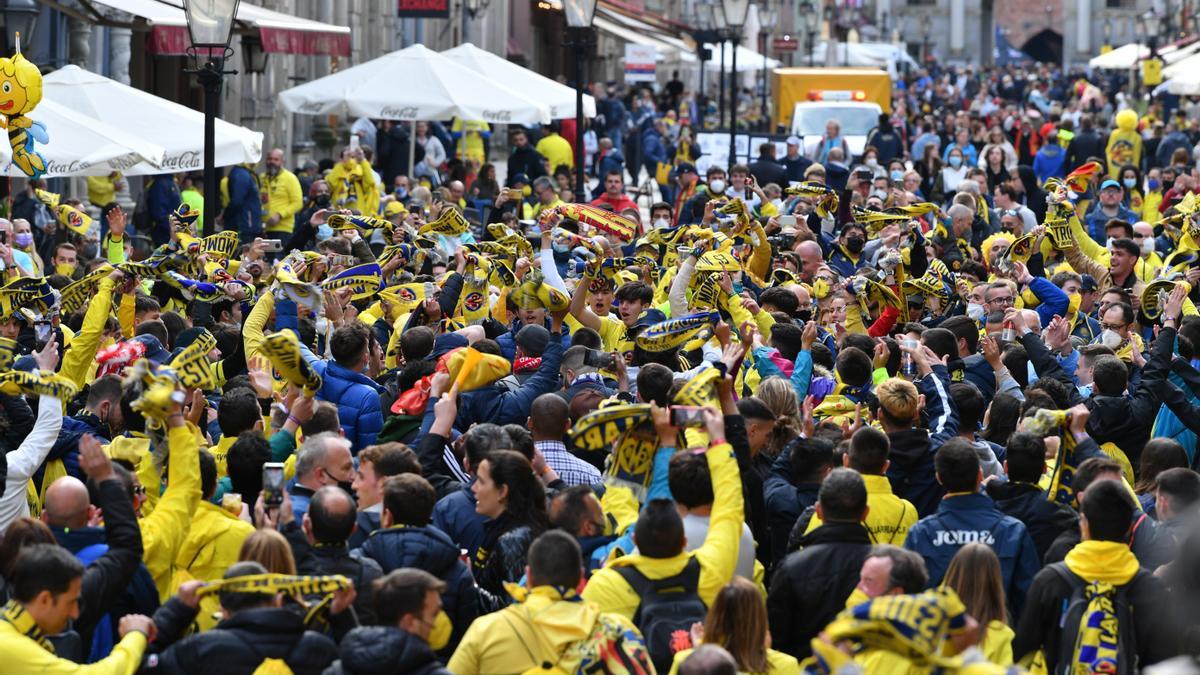 Galería de fotos de la final entre el Villarreal y el Manchester