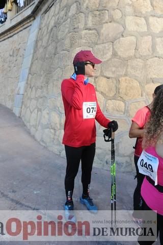 Marcha Nórdica en la mota del río Segura