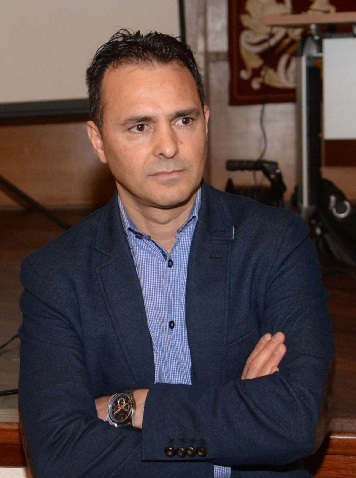 El psicólogo y profesor Rial Boubeta en una charla reciente. | // N. PARGA