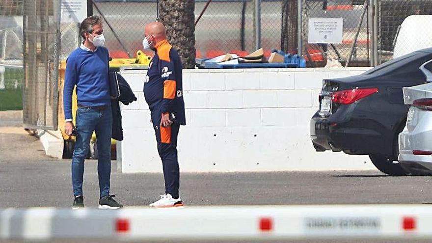 La extraña reunión en la Ciudad Deportiva del Valencia CF