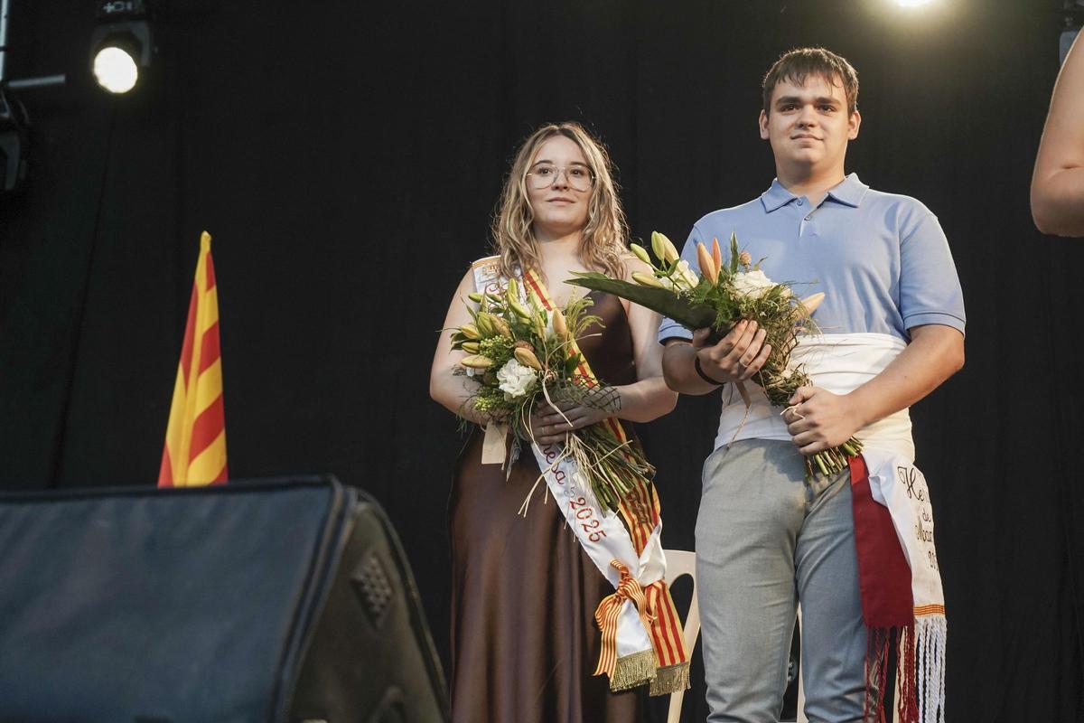 Laia Martínez i Sergi Fargas, actuals pubilla i hereu de Manresa 2025