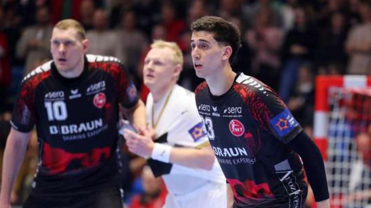 Ian Barrufet, en la Bundesliga contra el Kiel