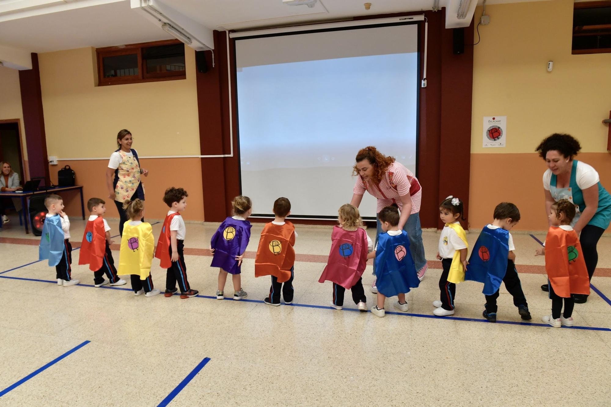 Material audiovisual elaborado para trabajar los cuidados en la primera infancia