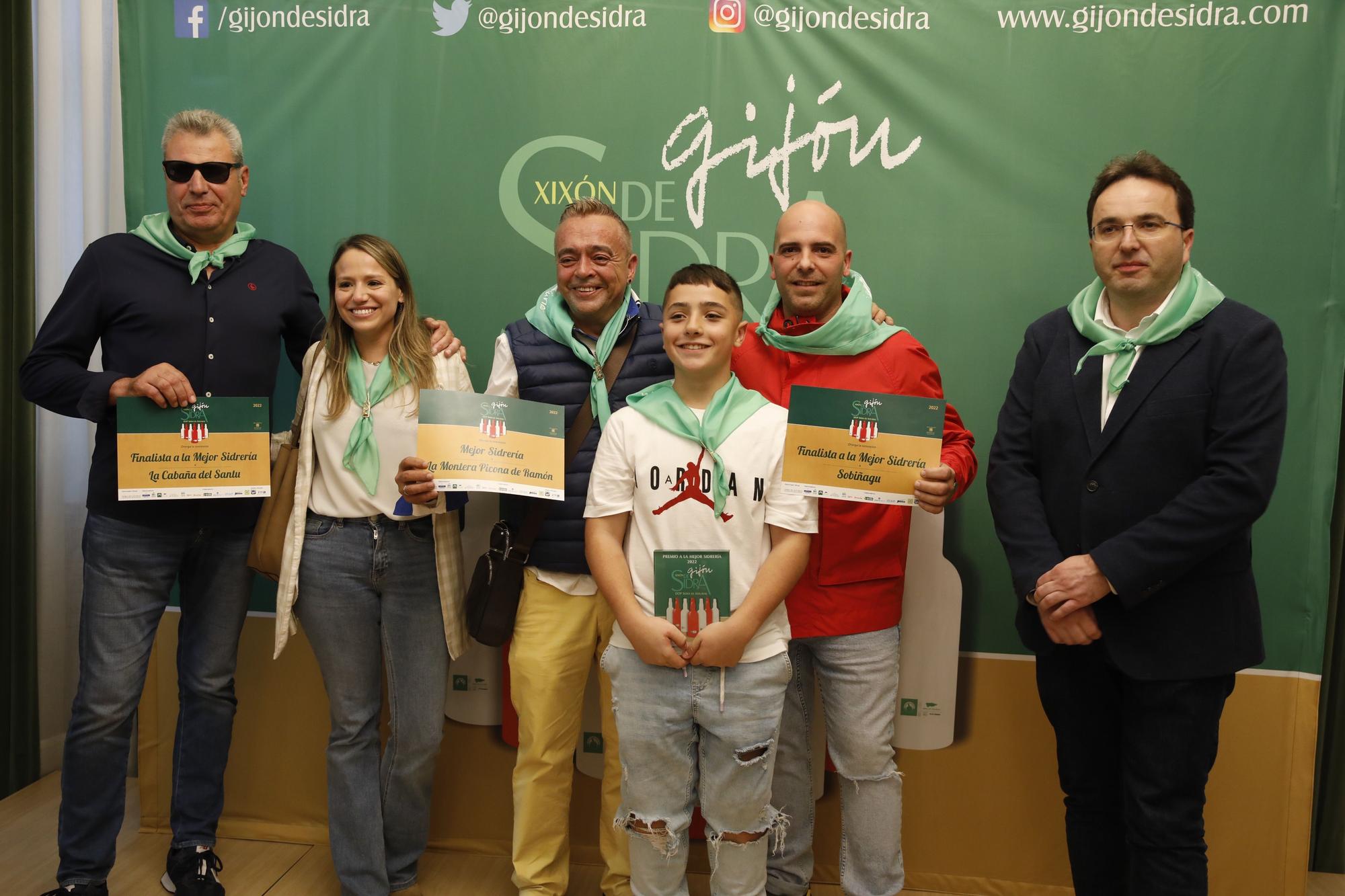 En imágenes: Gijón de Sidra entrega sus distinciones