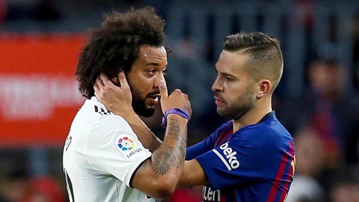 Marcelo y Jordi Alba dos estilos y dos estados de forma