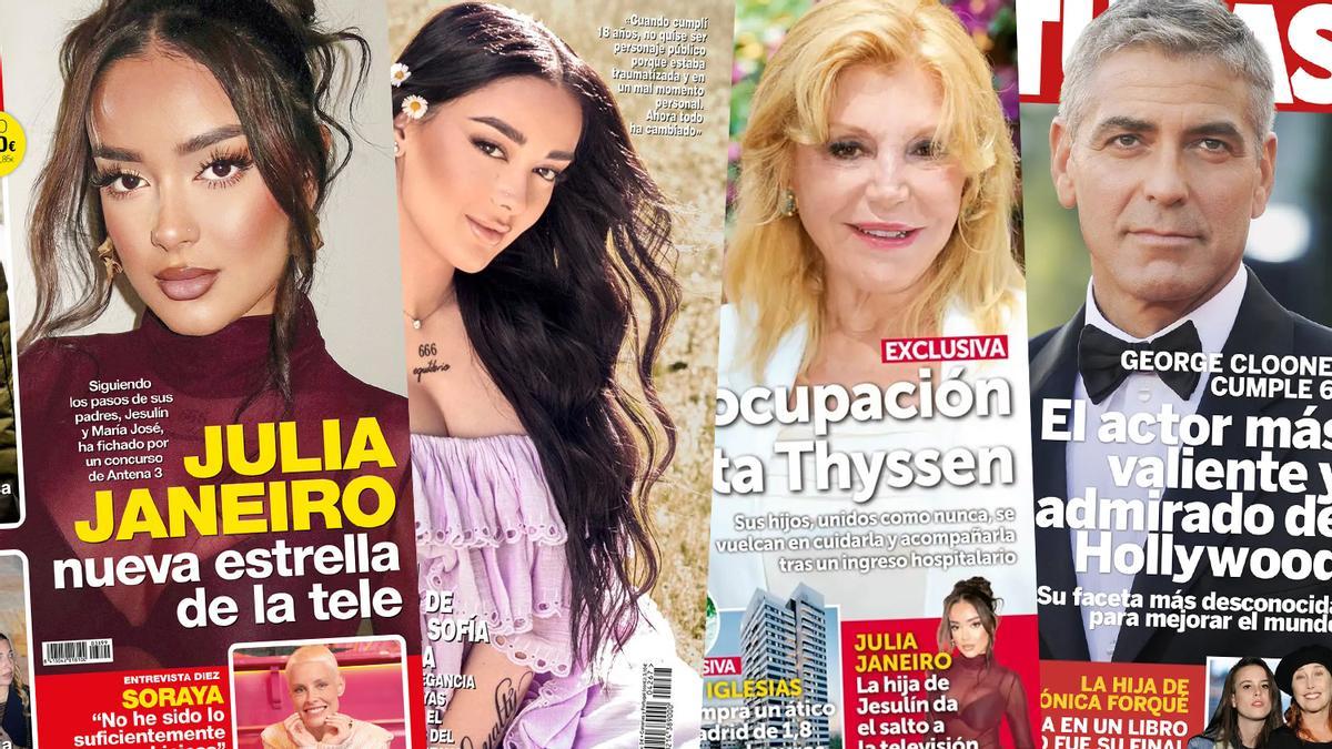 Pasando revista en rosa