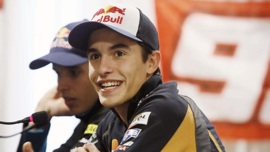 El piloto de Honda Marc Márquez.