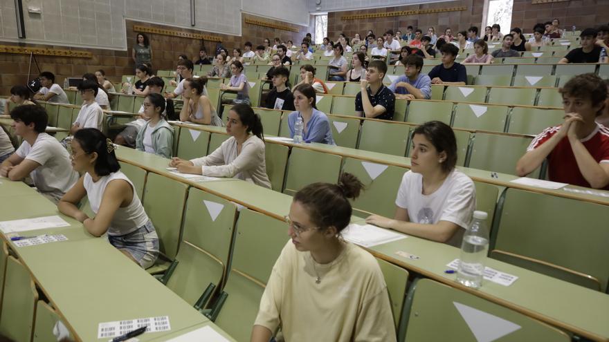 Cerca de 6.500 estudiantes aragoneses se examinarán de la Evau la próxima semana