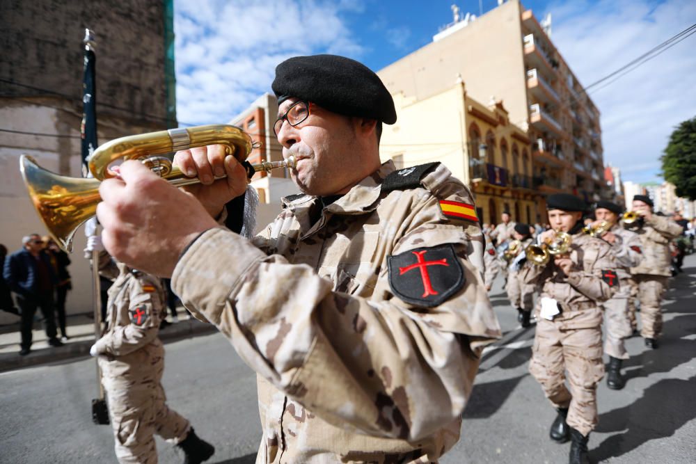 Procesión de las Palmas en la parroquia de Ntra. Sra. de los Ángeles