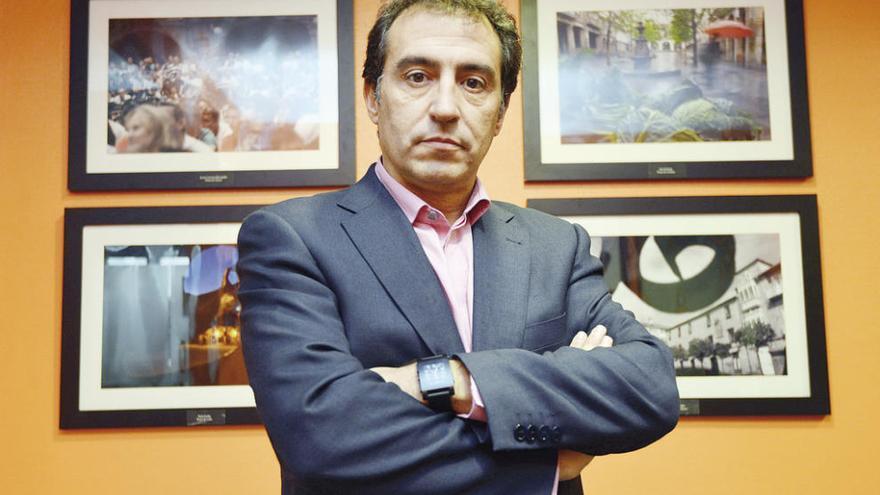 César Sánchez-Ballesteros, presidente de la Federación Provincial de Empresarios de Hostelería de Pontevedra (Feprohos)