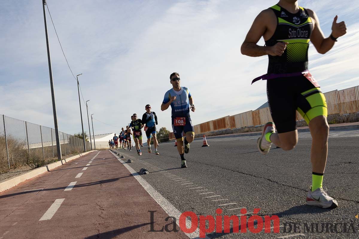 Campeonato Regional de Duatlón por relevos Súper Sprint en Calasparra (carrera a pie)