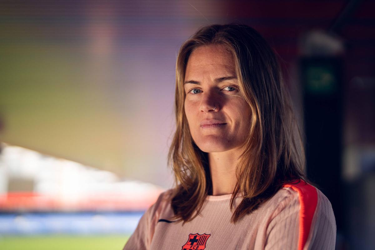 Irene Paredes, futbolista del Barça, posa para EL PERIÓDICO.