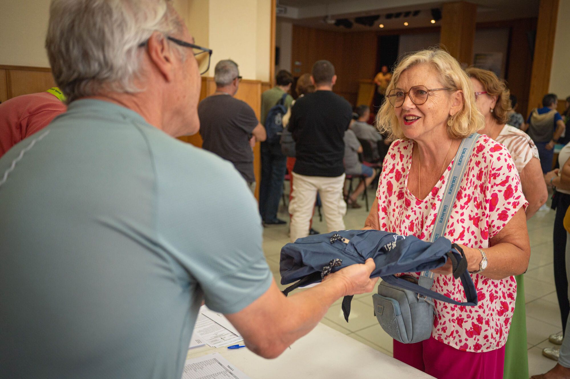 Voluntarios que escoltarán a la Virgen en su visita a Candelaria