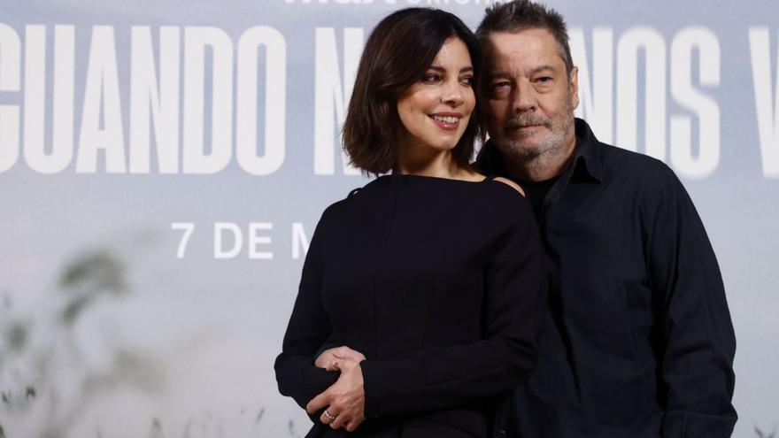 Maribel Verdú y Enrique Urbizu, en la presentación de la serie. | EFE/ Blanca Millez