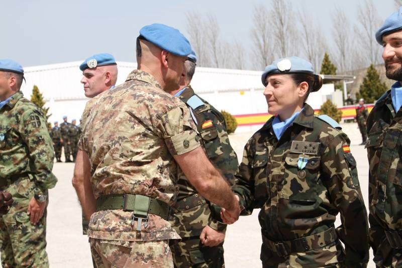 FOTOGALERÍA / Imposición de medallas de la ONU en Base Cervantes