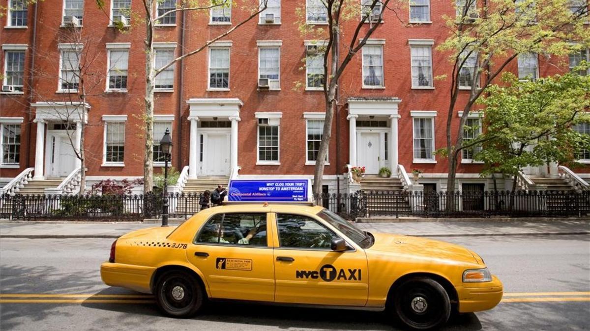 Un taxi en Nueva York.