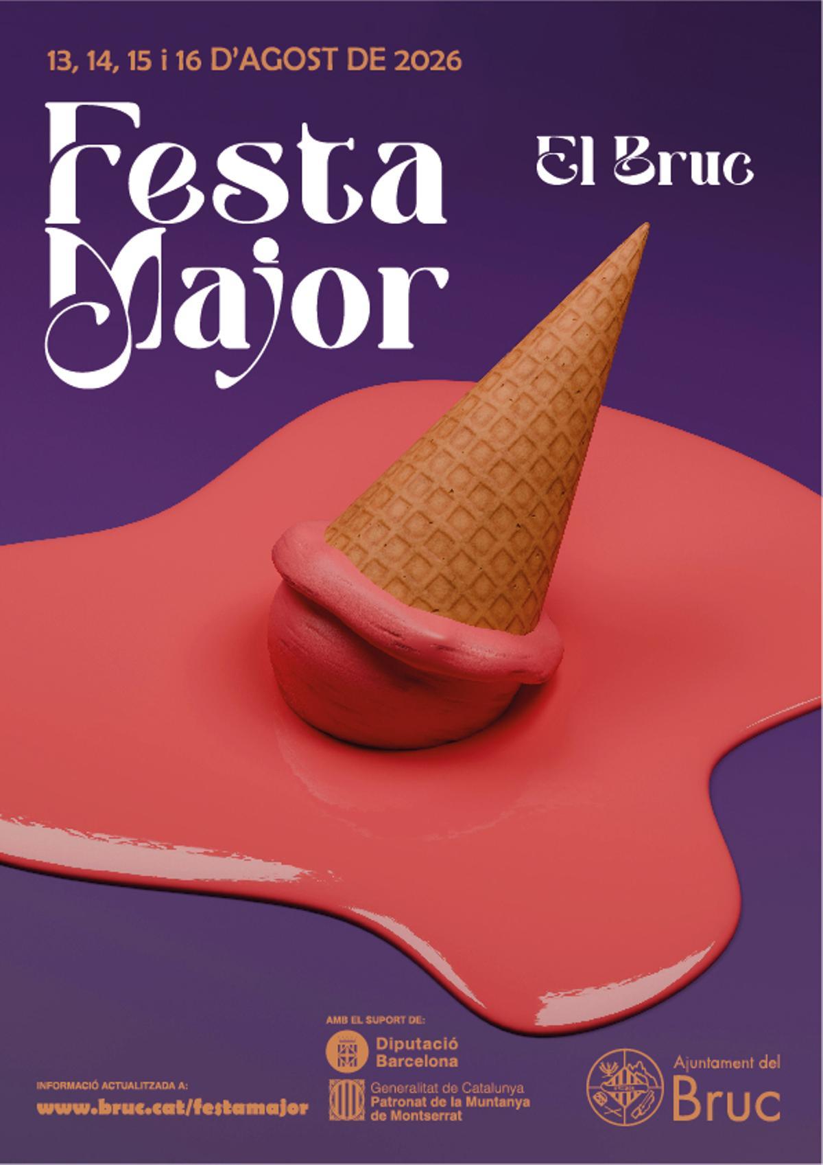Cartell de Festa Major del Bruc