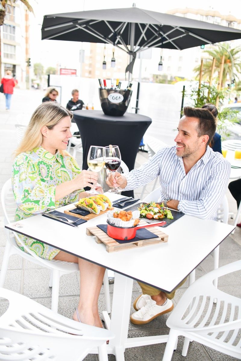 Nueva terraza del Hotel Silken en Santa Cruz de Tenerife