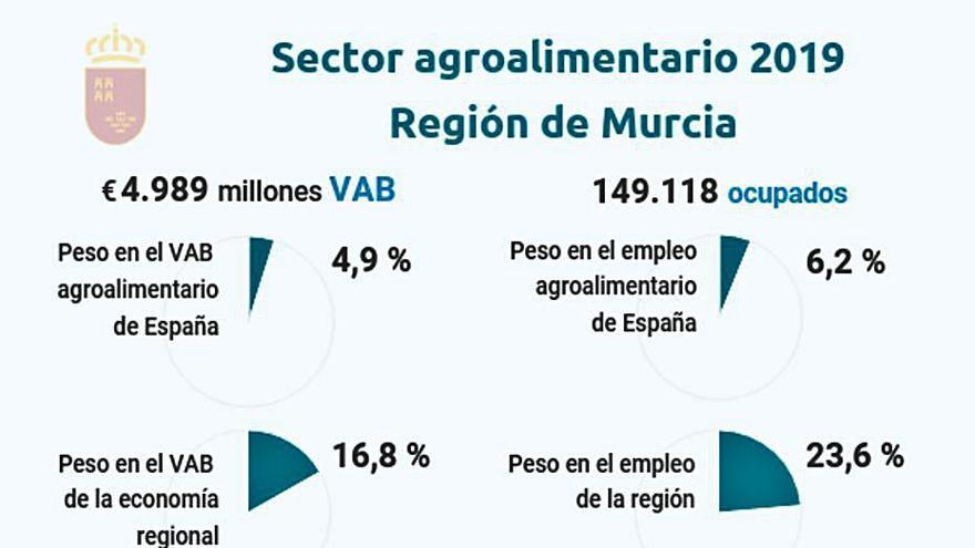 Gráfico de los datos más destacados del informe. | CAJAMAR