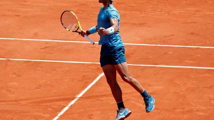 Nadal gana a lo campeón y Muguruza se estrella con Halep