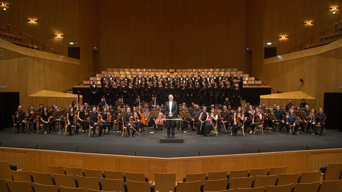 La Orquesta Reino de Aragón y el Coro Amici Musicae.