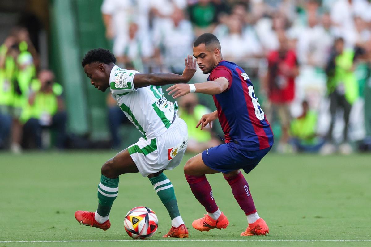 Córdoba - Barça Atlétic, el partido del playoff de ascenso a Segunda división, en imágenes.