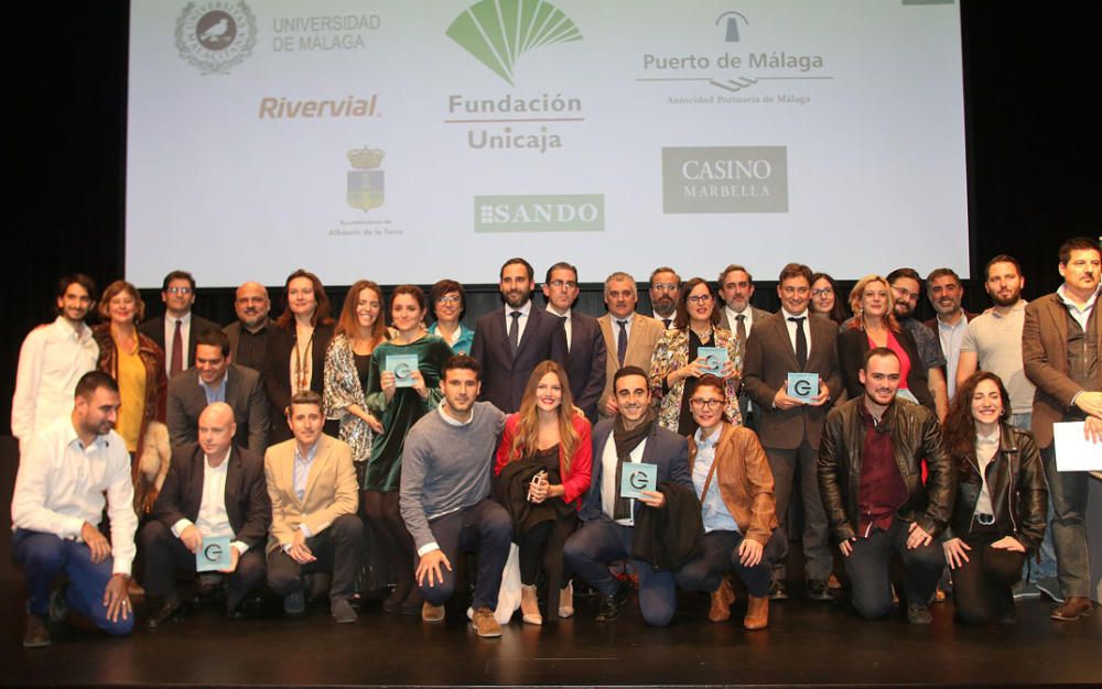 The Green Ray, Malasmadres, Linkinfood, Mytaxi, Proyecto Pinsapo y Owe Money Manager, los premiados